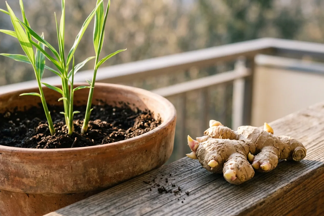 Cómo cultivar jengibre en casa: guía paso a paso en maceta